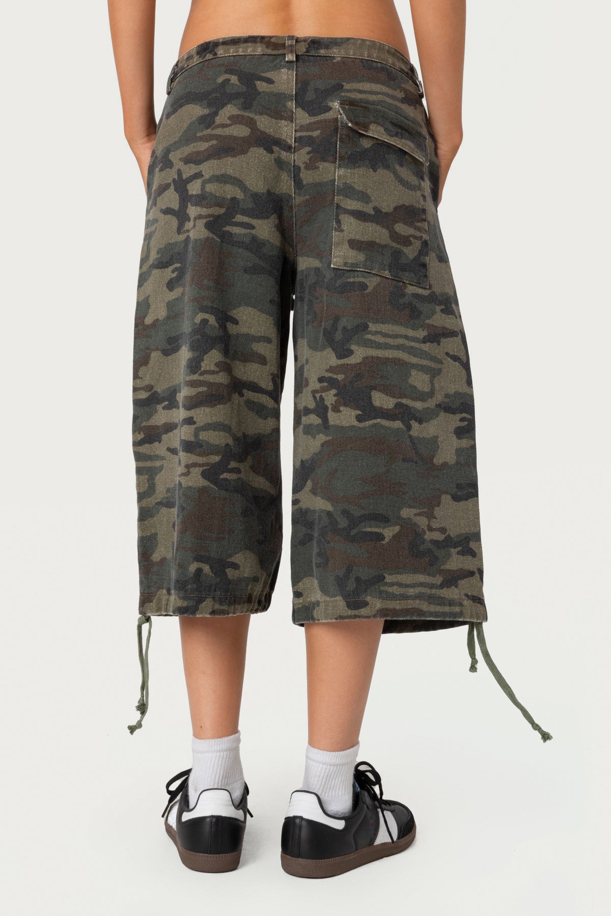 Camo Cargo Bermuda Shorts