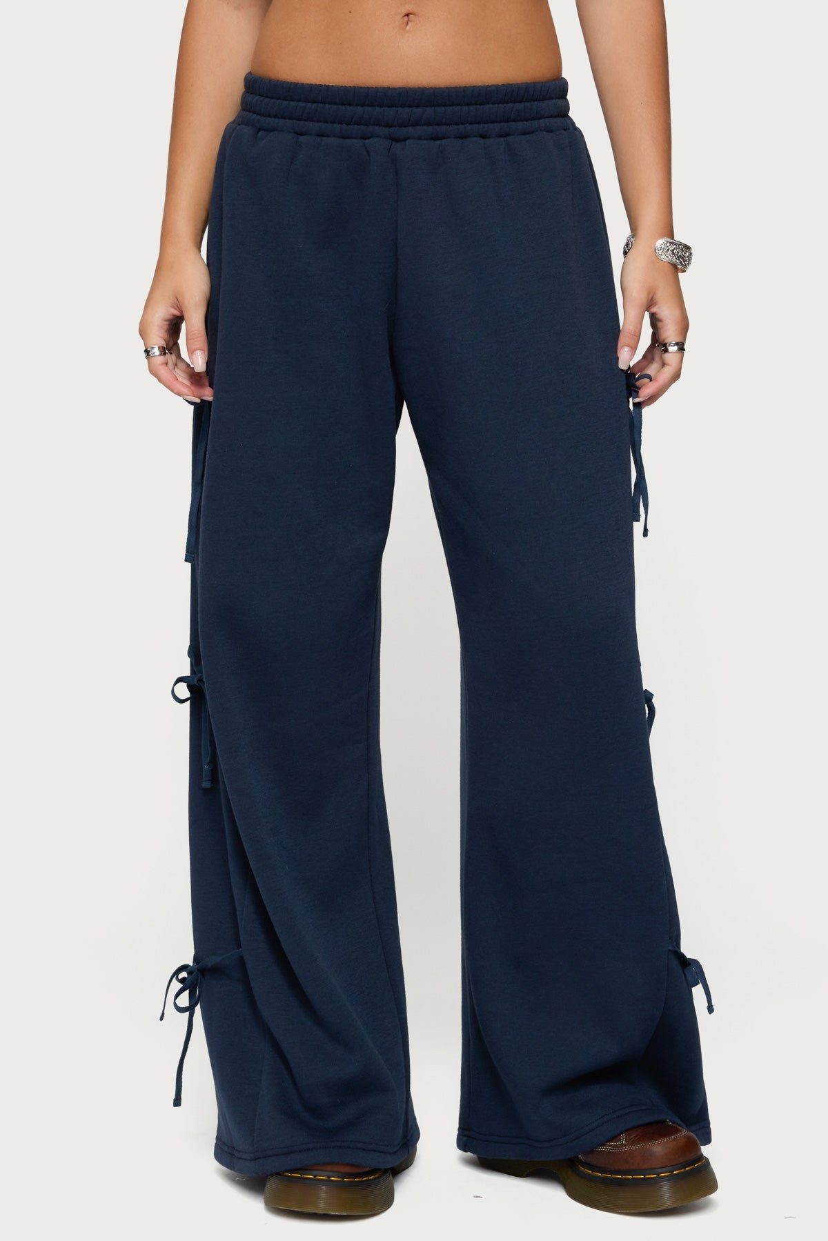 Claudette Baggy Ribbon Joggers
