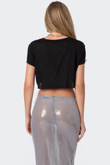 Seville Cropped T Shirt