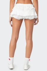 Lacey Ruffled Bloomer Skort