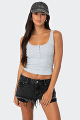 Tiana Henley Tank Top