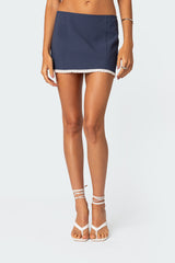 Thora Woven Mini Skirt