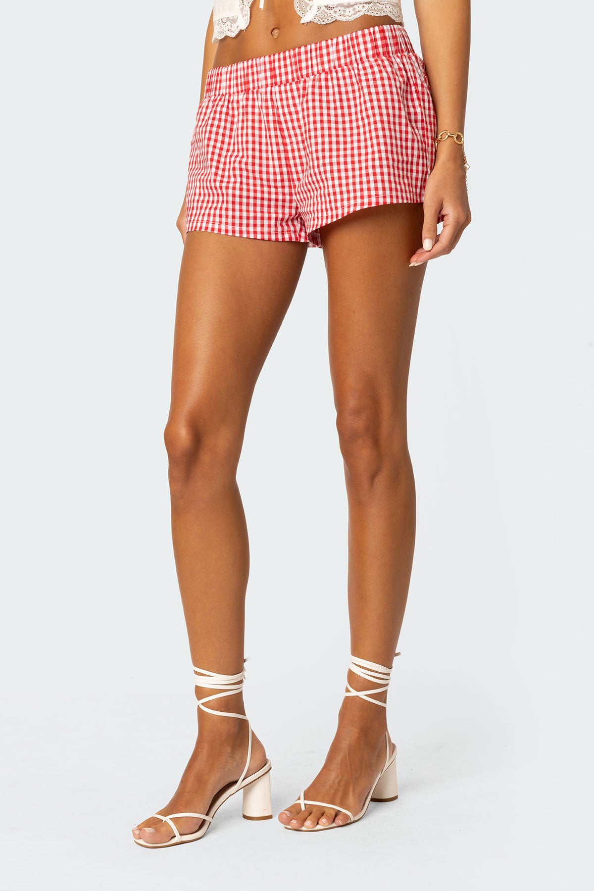 Gingham Boxer Shorts