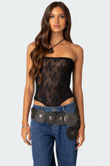 Alina Sheer Lace Bodysuit