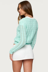 Haisley Cable Knit Cardigan