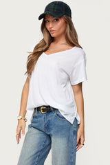 Sonora Oversized V Neck T Shirt