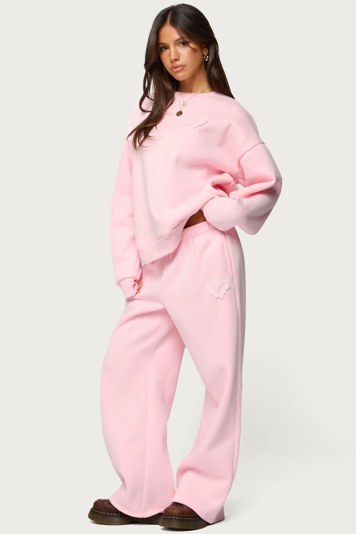 Love Edikted Wide Leg Joggers