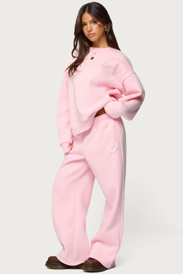 Love Edikted Wide Leg Joggers