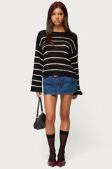 Drop Shoulder Light Knit Sweater