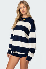 Riley Oversized Striped Sweater