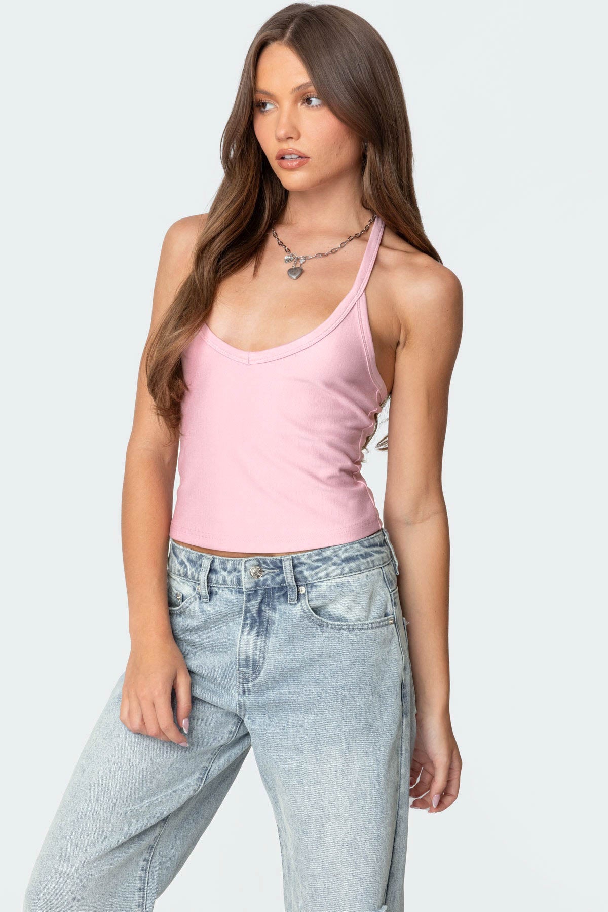 Racer Back Halter Top