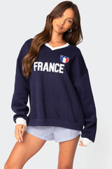 France Oversized Sweatshirt