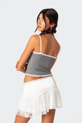 Alara Lace Trim Tank Top