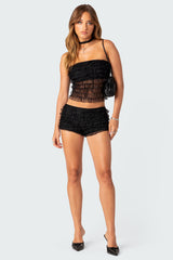 Julianna Ruffle Shorts