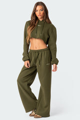 Brenna Cropped Hoodie