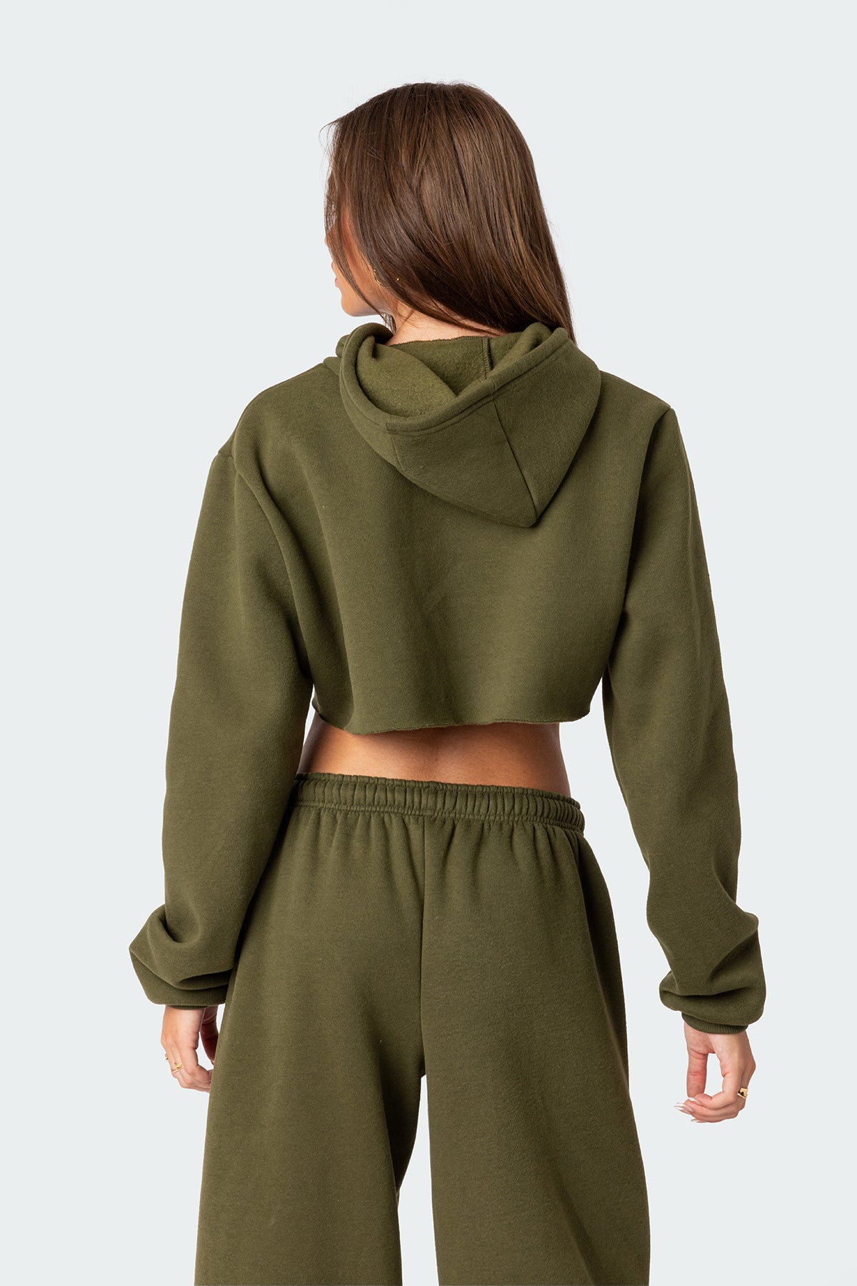 Brenna Cropped Hoodie