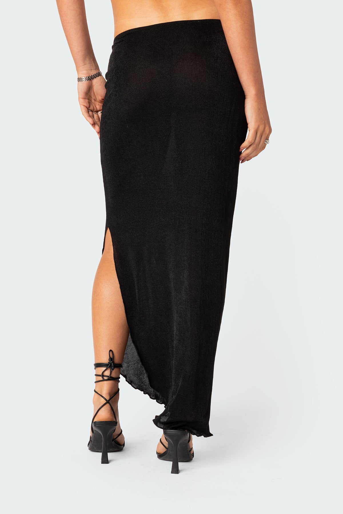 Milan Slitted Maxi Skirt