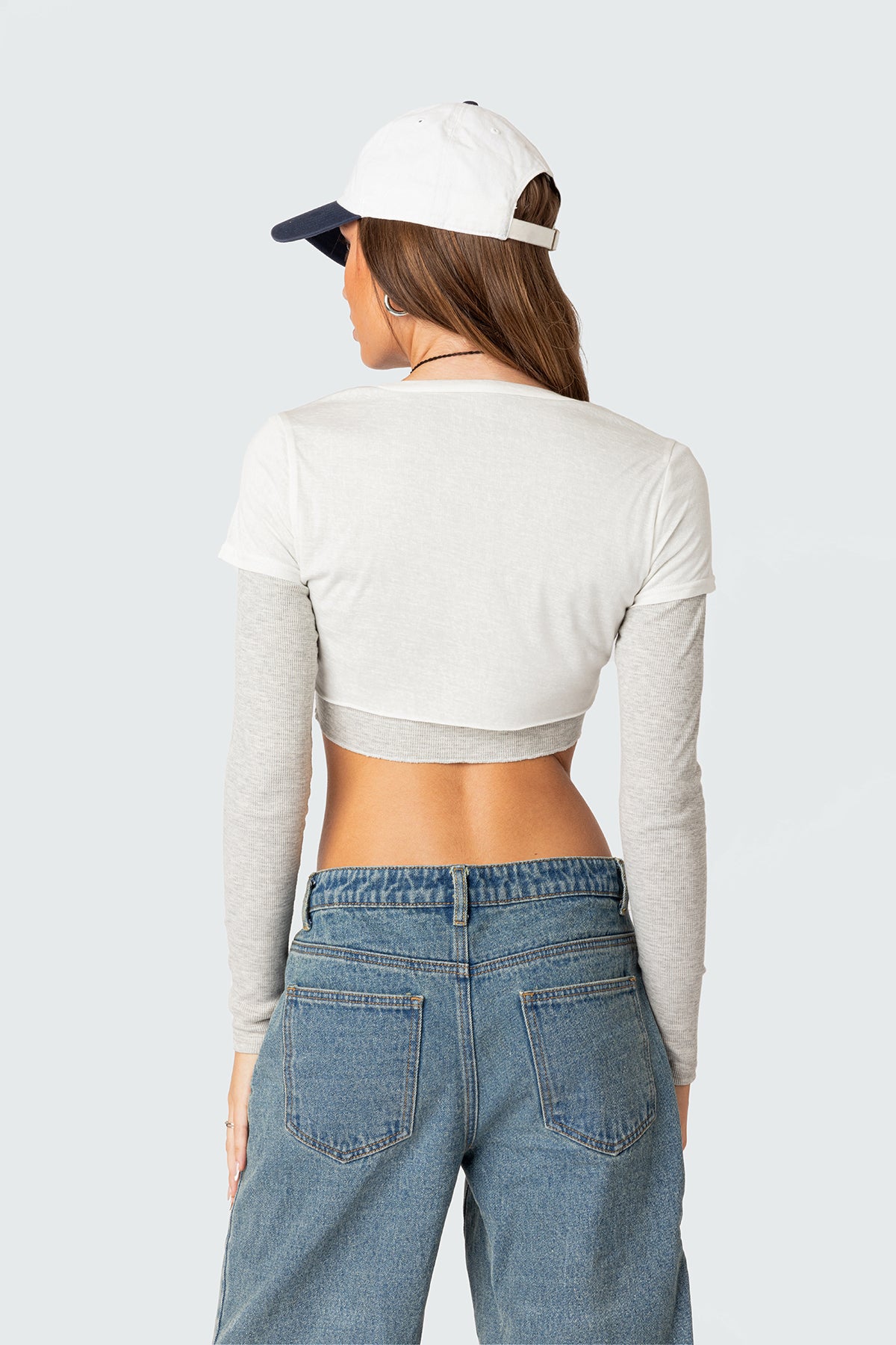 Layered Long Sleeve T Shirt