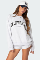 California Girl Oversized Sweatshirt