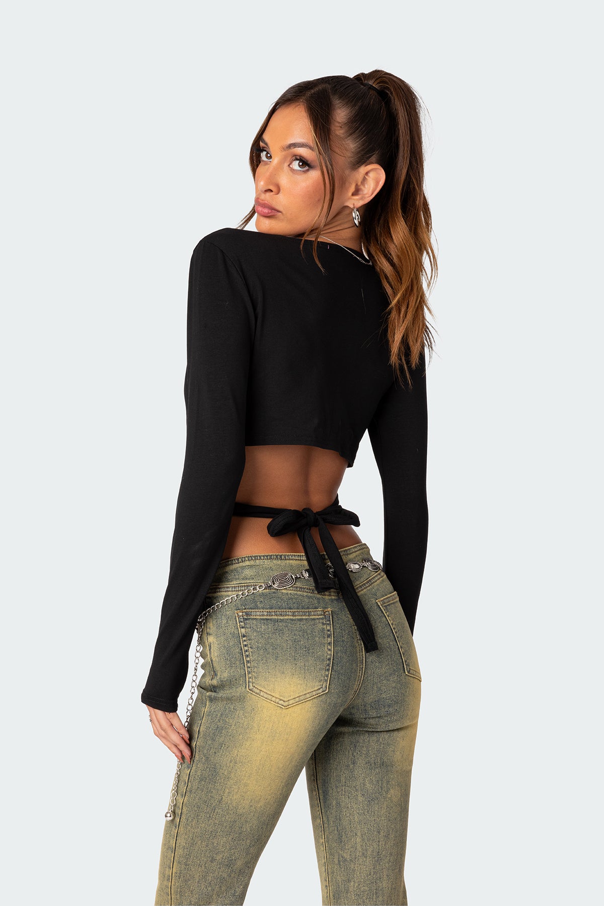 Layla Wrap Crop Top