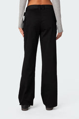 Sia Low-Rise Cargo Pants