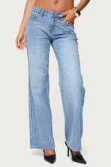 Holly Low Rise Straight Leg Jeans