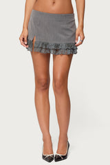 Mona Lacey Pinstripe Mini Skort