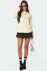 Honeybee Oversized Long Sleeve T Shirt