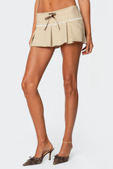 Rhona Pleated Mini Skort