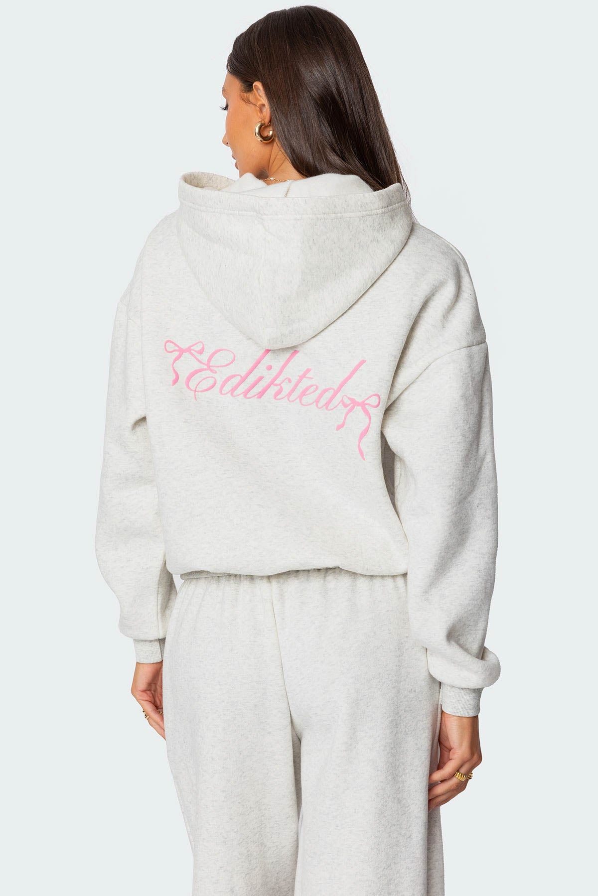 Sasha Bow Detail Hoodie