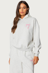 Sasha Bow Detail Hoodie