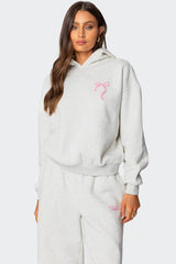 Sasha Bow Detail Hoodie