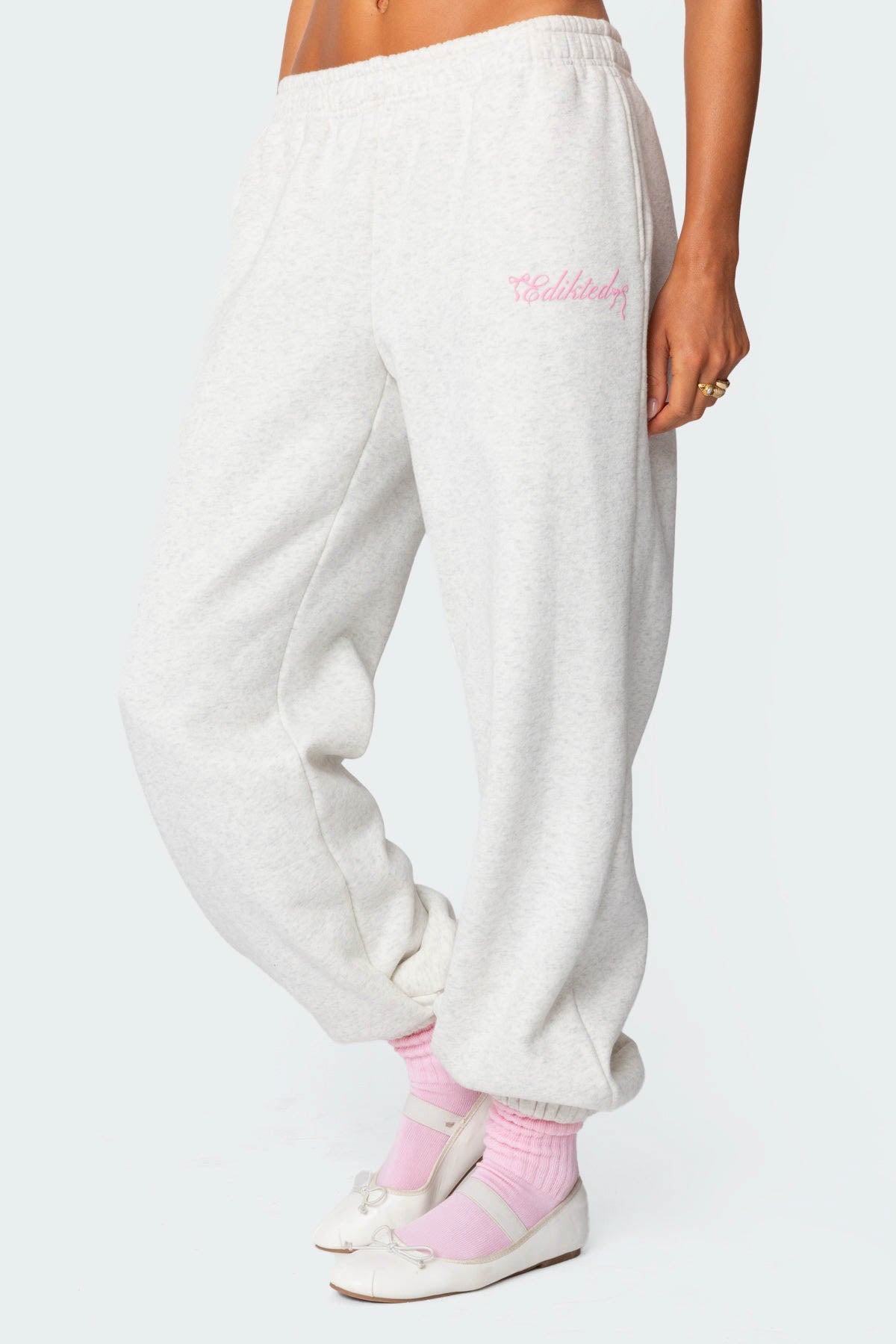 Sasha Bow Detail Sweatpants