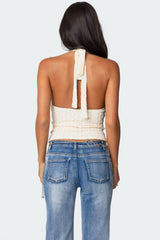 Willow Textured Halter Top