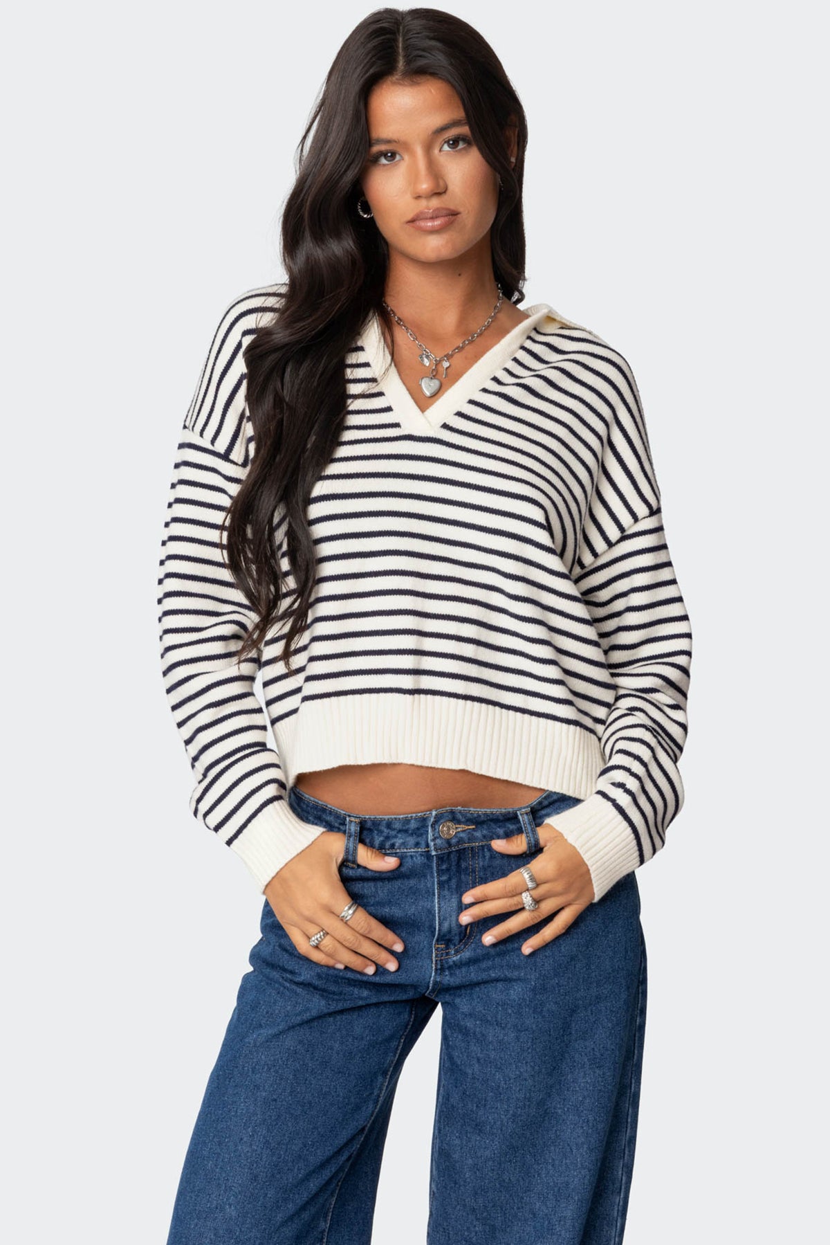 Copenhagen Oversized Striped Sweater