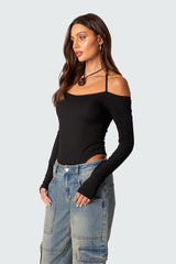 Model Off Duty Ribbed Bodysuit