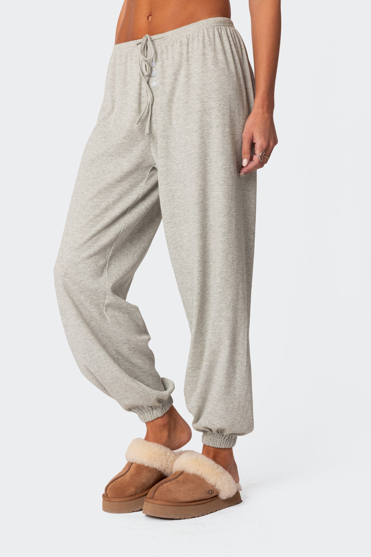 Rosanna Waffle Pajama Sweatpants