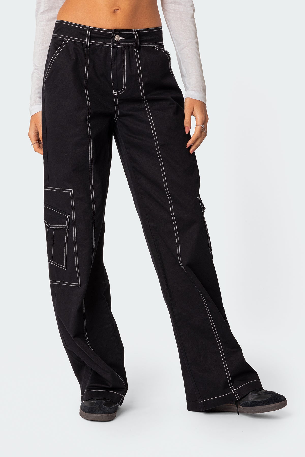 Helen Low Waist Cargo Pants