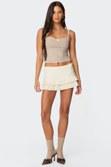 Alara Lace Trim Tank Top