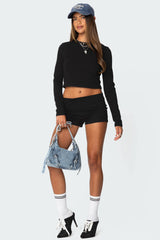 Meg Fold Over Shorts