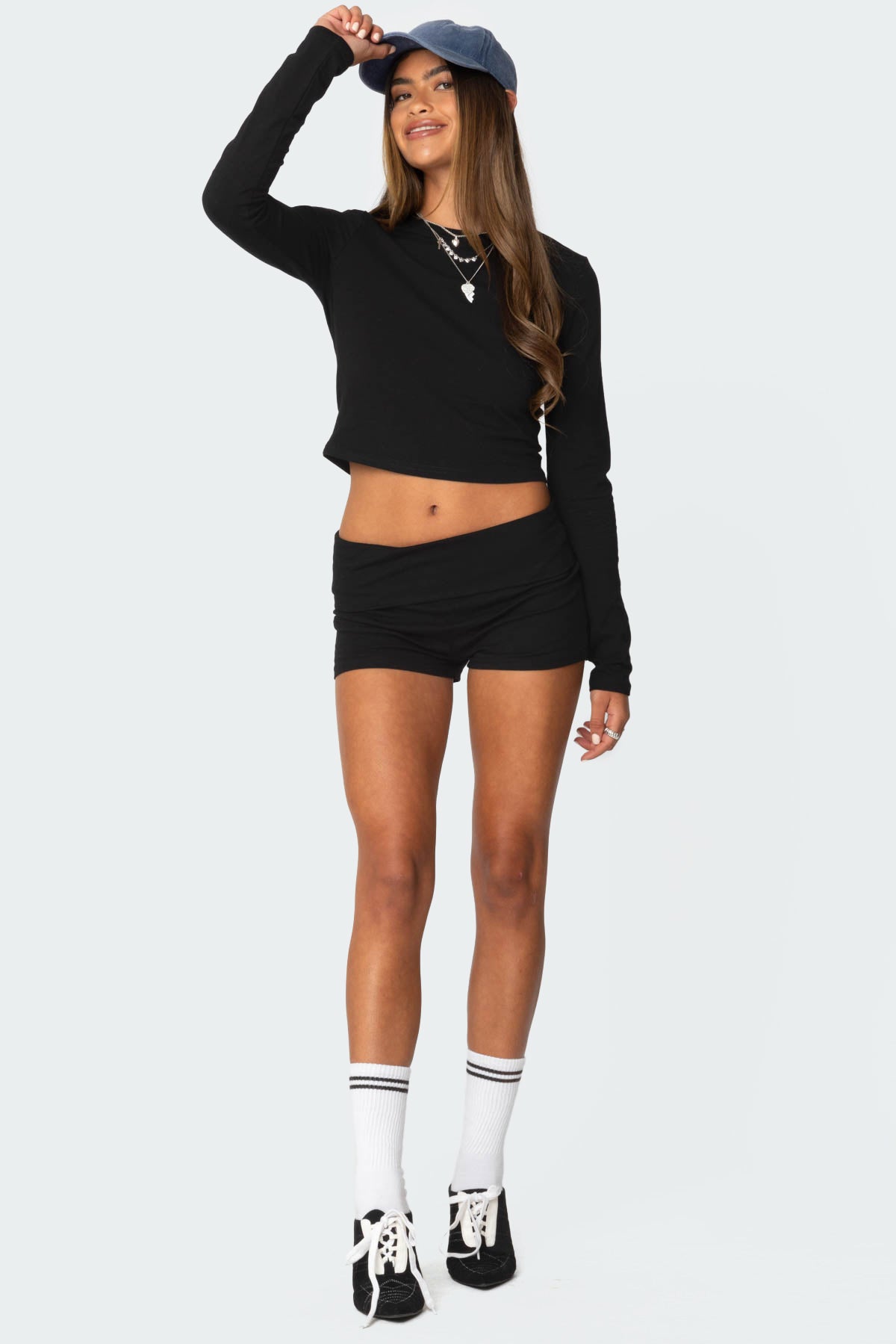 Meg Fold Over Shorts