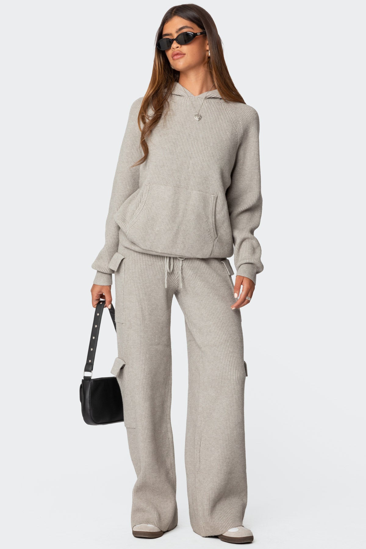 Wynter Oversized Knit Hoodie