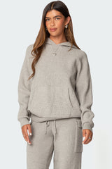 Wynter Oversized Knit Hoodie