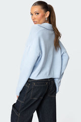 Marcie Oversize Cropped Sweater