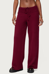 Russell Straight Leg Knit Trousers