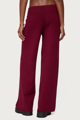 Russell Straight Leg Knit Trousers