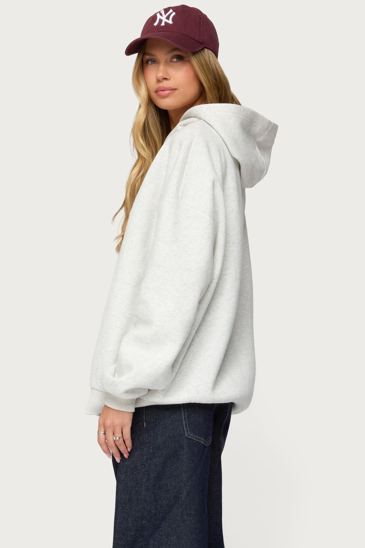 Gali Plaid 67 Oversized Hoodie