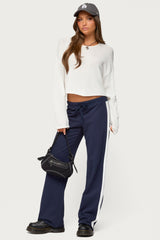 Baker Contrast Striped Joggers