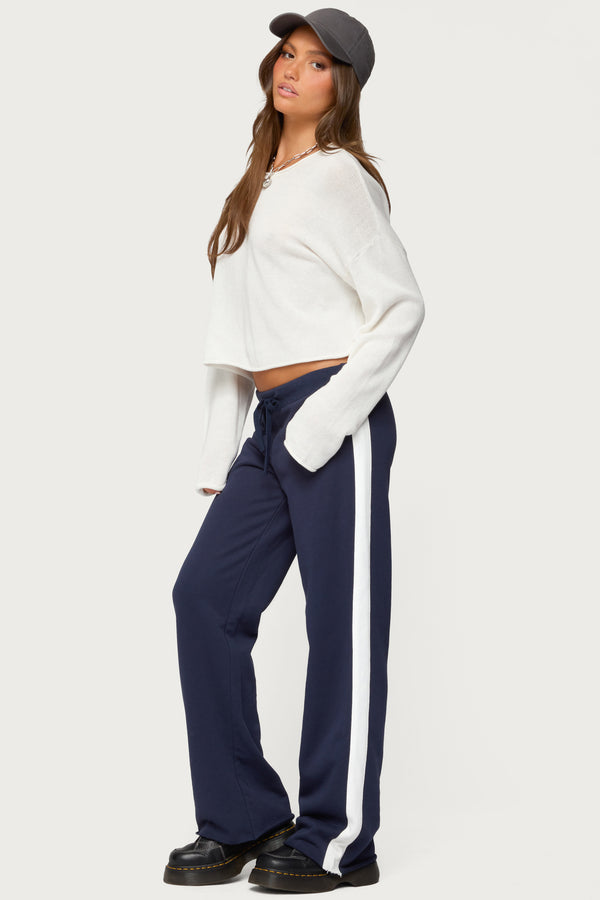 Baker Contrast Striped Joggers