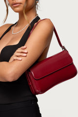 Red Carpet Faux Patent Leather Bag